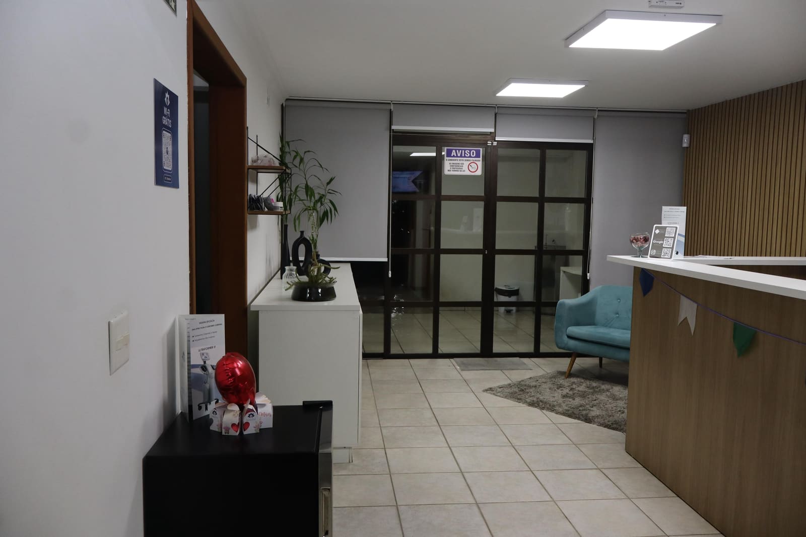Recepção principal